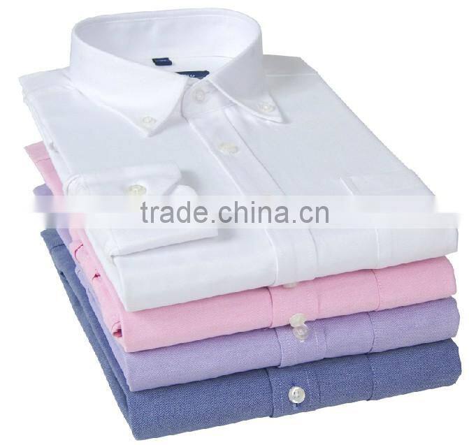 Custom design multi colored high quality oxford fabric mens dress shirts