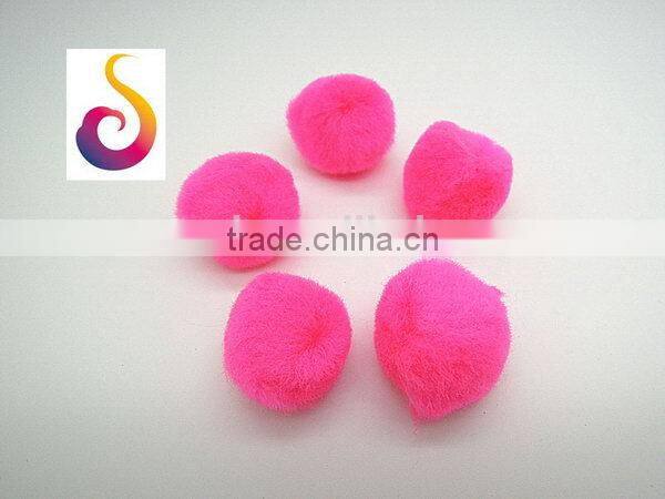 Designer promotional glitter decorations tissue paper pompom