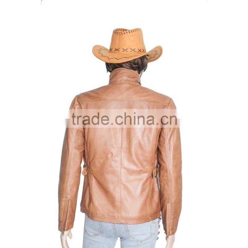 Custom Made Real Leather Biker Jacket / leather jacket