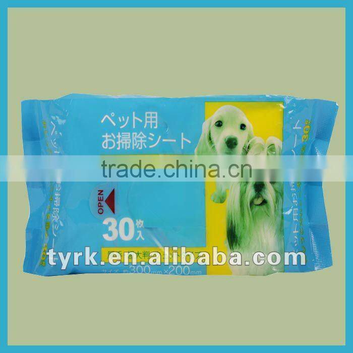 OEM design with best price Pet Wet Tissue wholesale