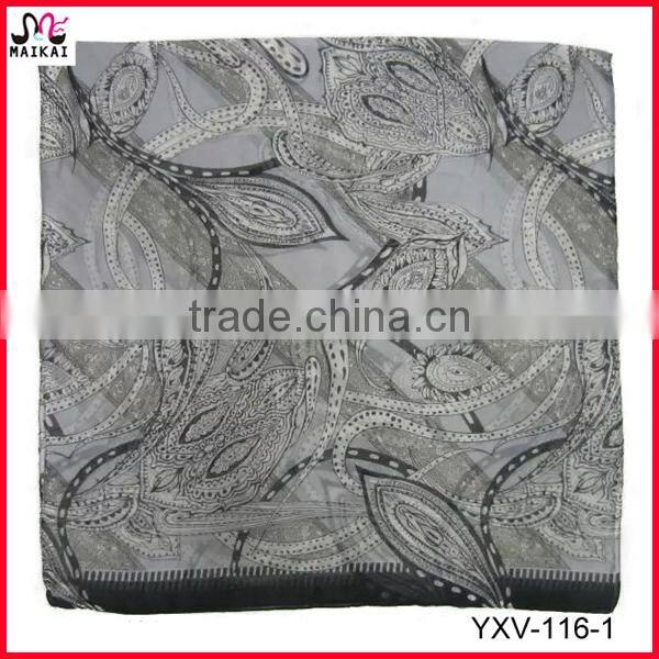 High fashion cheap price circle print indian scarf