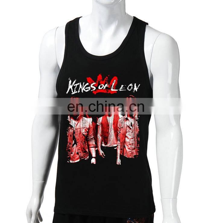 Kings of Leon men's tank tops xxxl,men tank top fitness