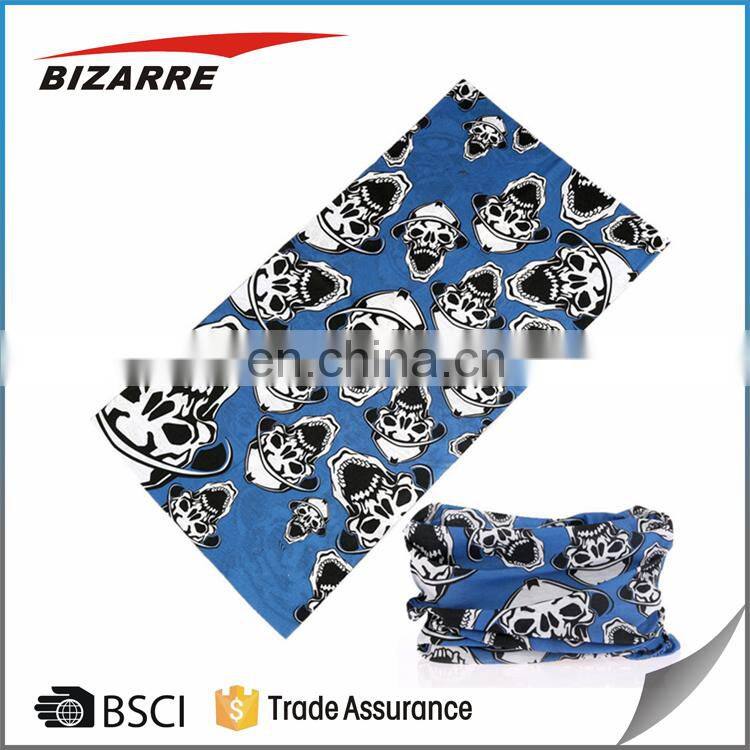 Oem Service Custom Made Fashion Polyester Cycling Head Bandana Scarf