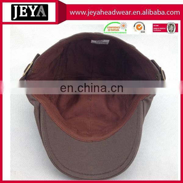 Multi panel 1005 cotton ivy cap low profile ivy hat with 3D embroidery logo