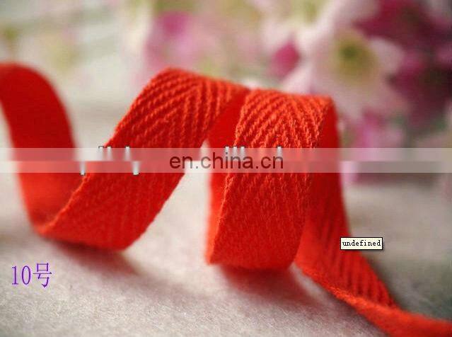 Children's garment Cotton herringbone Ribbon