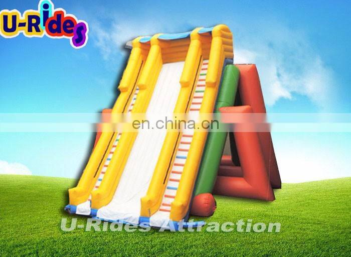 40m inflatable dry slide for water park