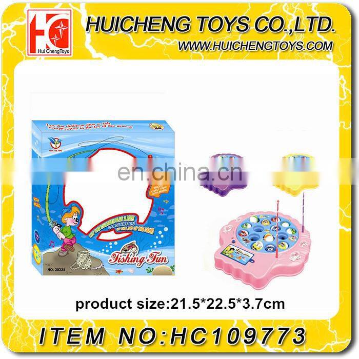 Promotional gift intelligence toys Electric fishing set family game toys for children 21Pcs Fish/set Fishing rod Toy