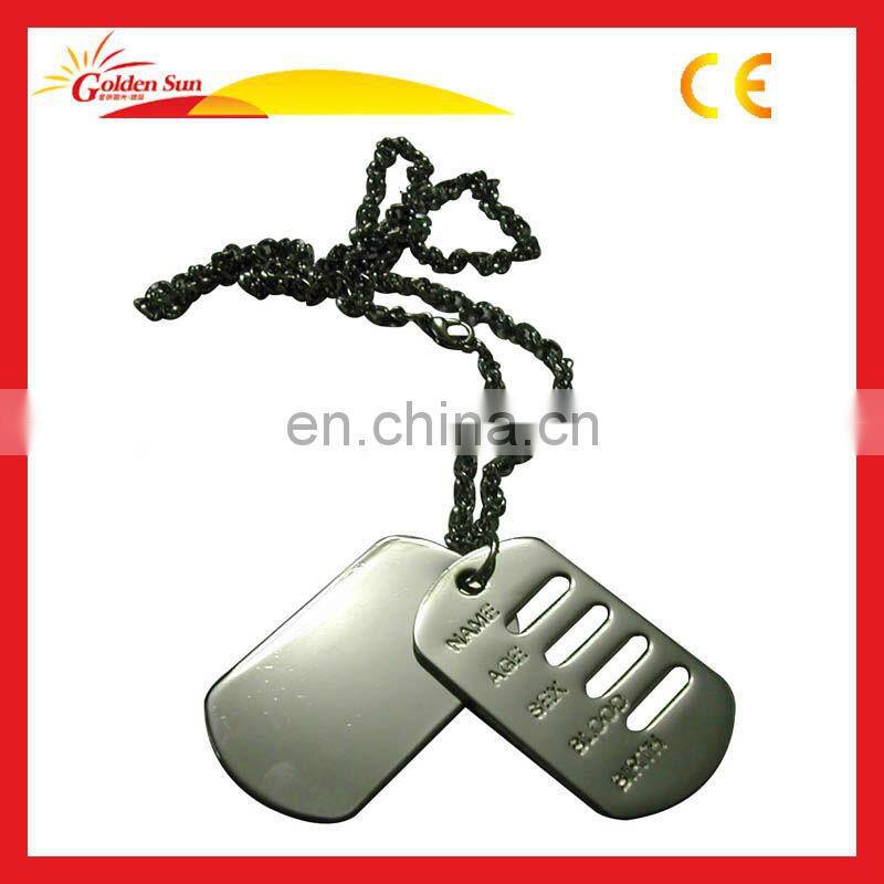 Specialized Customized Metal Dog Tag Making Machine