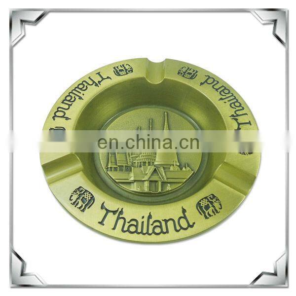 Thailand zinc alloy palace souvenir ashtray