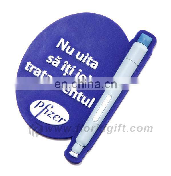 2017 cheap custom unusual pvc keyring