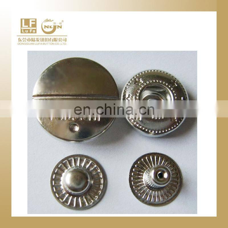 metal button caps