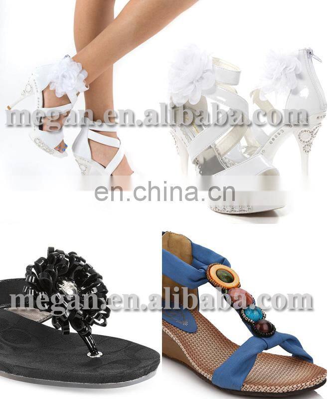 2014 Hot sale India women shoe accessories