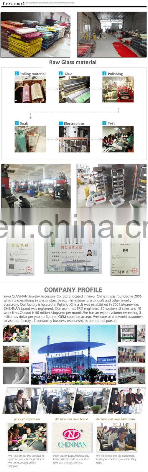 Pujiang wholesale high grade artificial crystal transparent bicone beads with high quality orange 3*6 mm beads for jewelry