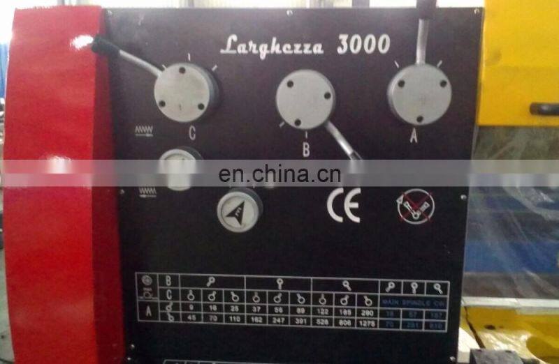CY62100 manual metal precision gap heavy duty lathe machine with CE