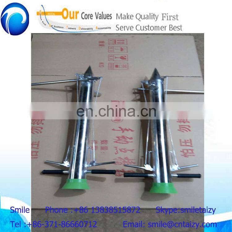 Manual hand seed planter vegetable seedling transplanter