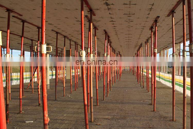 ASP-108 Tianjin Shisheng Telescopic Construction Adjustable Steel Formwork Shoring Props With Square Plate