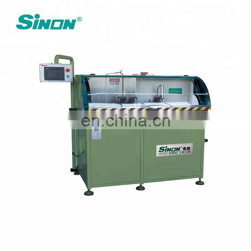 CNC Automatic Feeding Aluminum Window Corner Brace Cutting Machine