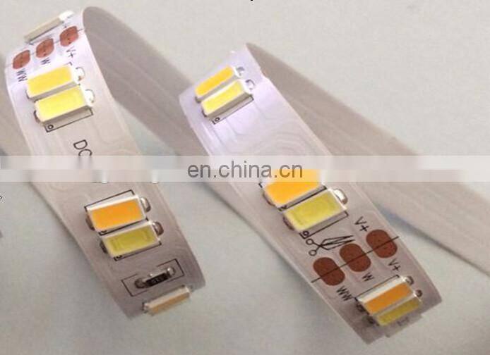 Grilight smd5630 led chip warm white &cool white adjustable led strip lights