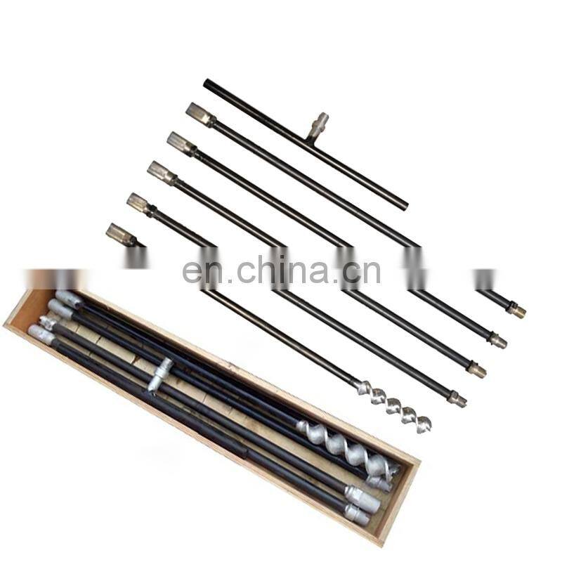 5M Long Iron Spiral Soil Auger