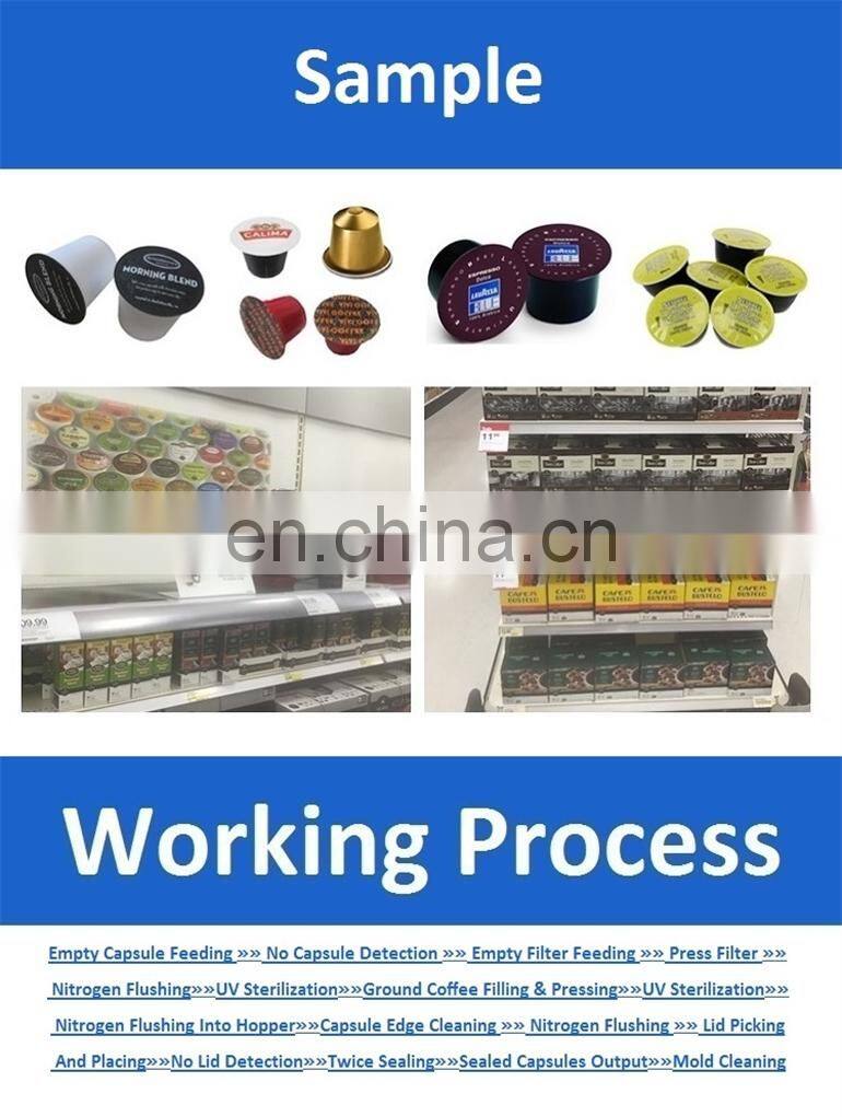 Shanghai factory price for K-Cup Coffee Cup fillingmachine