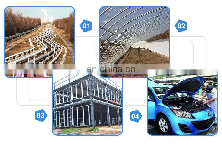 SHS CHS RHS Welded Hollow Section Pre-galvanized Rectangle Square Carbon Steel Pipe Tubes