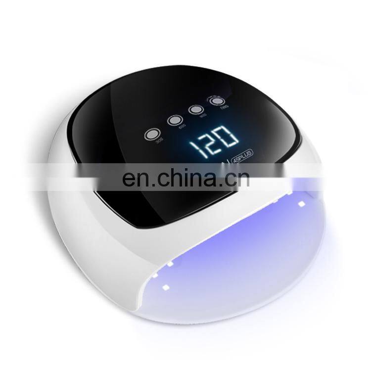 pedicure manicure nail lamp 54W UVLED 54W Nail Dryer UV LED Curing Light Lampara SUN 5 Plus lamp