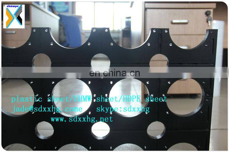 UHMWPE plastic spacer for pipe / high density HDPE polyethylene plastic spacer for pipe