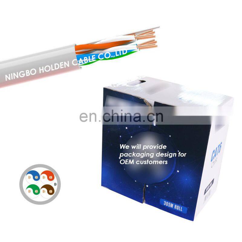 Best utp cable cat6 price network 4 pair 25 pair cat 6 cable