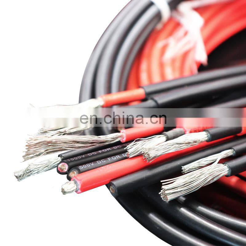 2.5mm 6mm 4mm twin single solar cable cprr cable