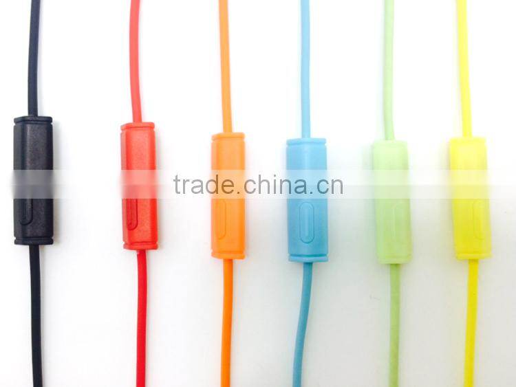 Wired Stereo Earphones For Mobine Phone(Light Green)