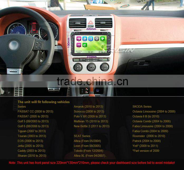Erisin ES8405V 8" Double Din DVD GPS Car Media System
