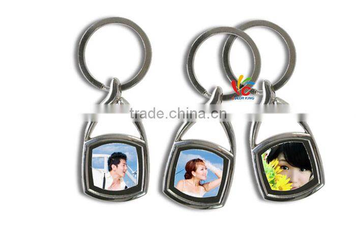 Sublimation DIY Hot Colorful Printing Metal Blank Key Chain
