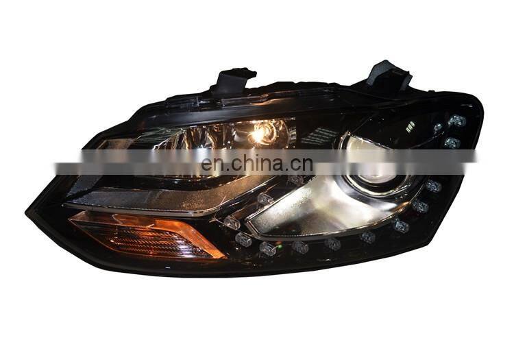 Car accessories modified spare parts Xenon Headlights For V W Polo GTI 2014