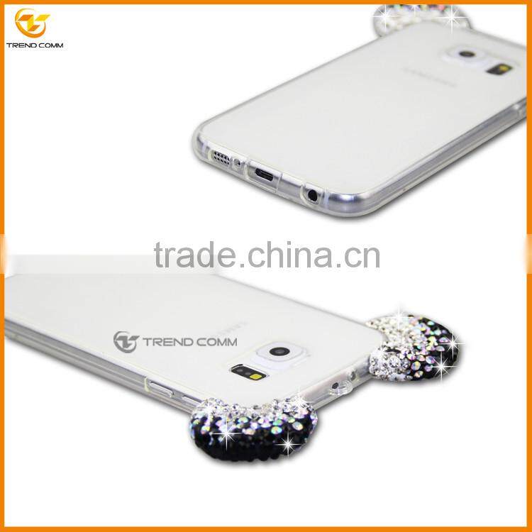 3D diamond glitter bling bling cover case for Samsung galaxy s6 edge plus