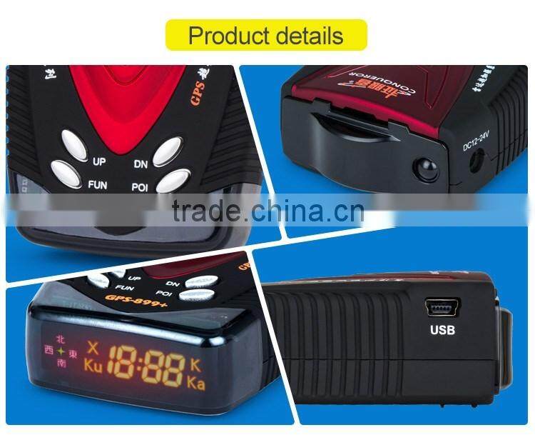 Conqueror GPS-899+ Radar Detector