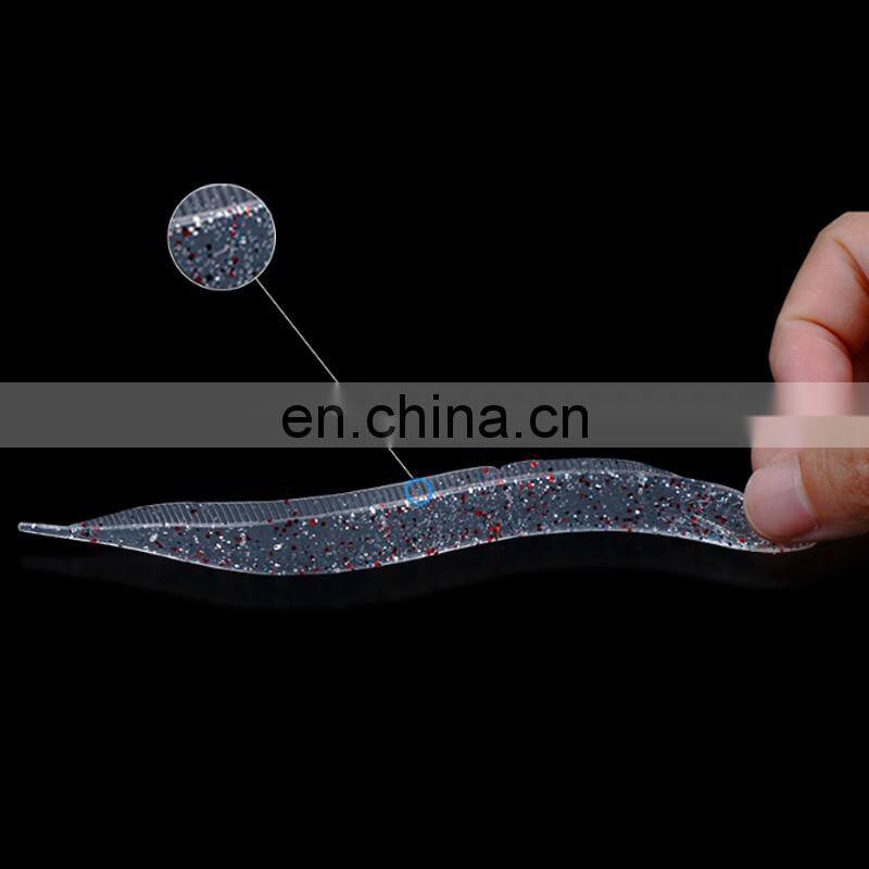 Pesca 150mm 3.5g Soft Fishing Bait 7 Colors Luminous Baits Lures Saltwater Ribbonfish Lures