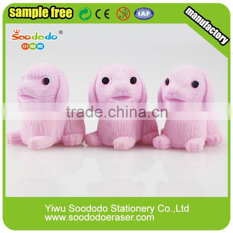 TPR eraser for kids toy- 3d horse erasers