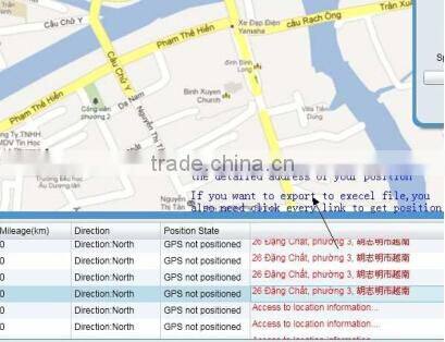 S1000 Vehicle gps tracking system software for oil level monitoring with alarm and many functions