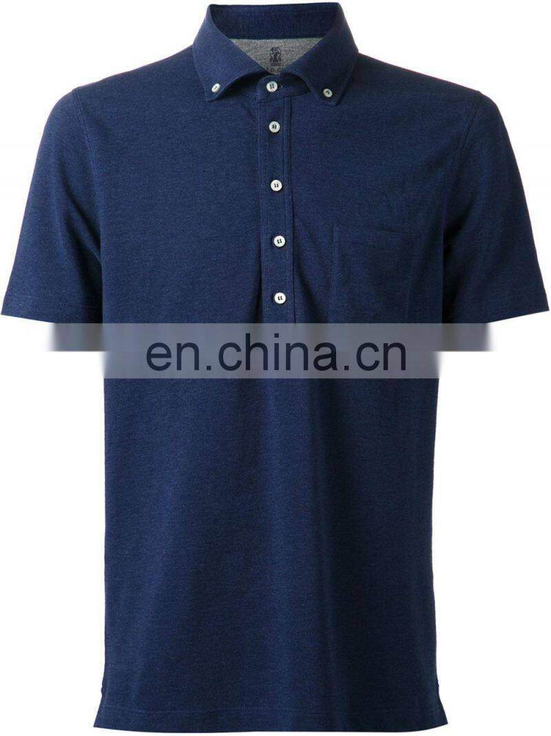 Wholesale Custom Design High Quality Plain Mens Golf Lapel Polo Shirt for Sports Men Casual Smart Embroidered