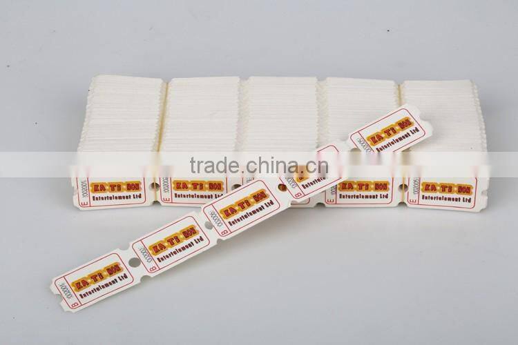 China factory cheap price good quality 160g raffle ticket