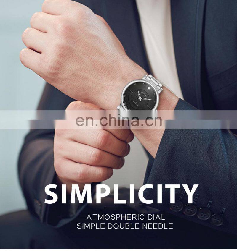 SINOBI Bracelet Wristwatch S9838G Mature Male Watches Classic Wrist Temperament Mens Luxury Watch Montre Homme