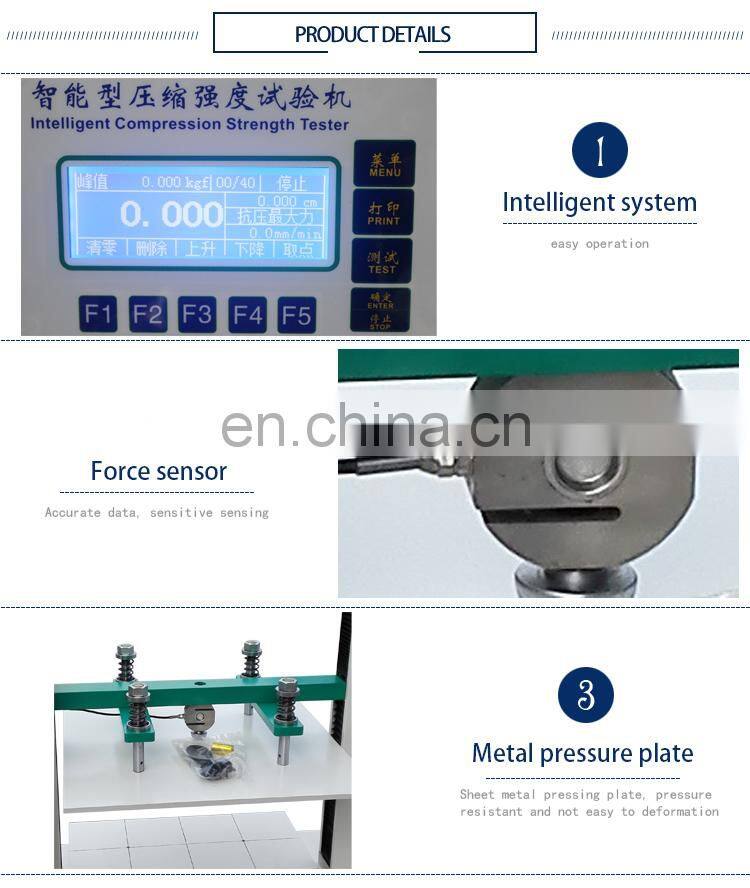 HST Manufacturer carton box bursting strength tester