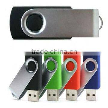 Promotional Green Transparent Swivel USB Pendrive 16GB Bulk Buy from China