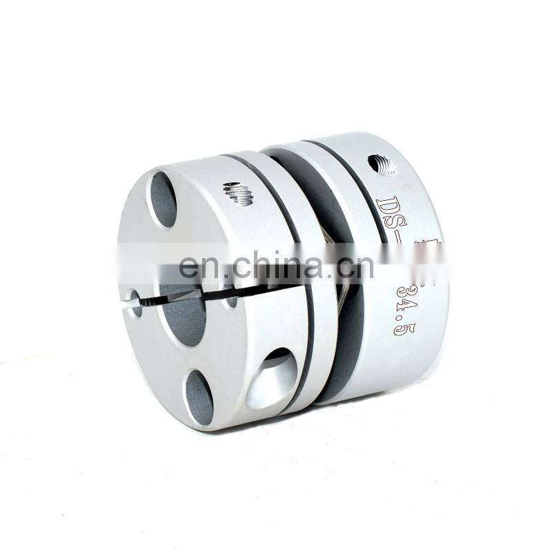 CNC precision turning round coupling with nut and screw
