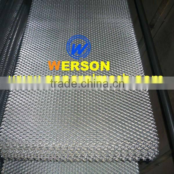 general mesh Aluminum Expanded Metal motor vehicle grille,silver and powder coated
