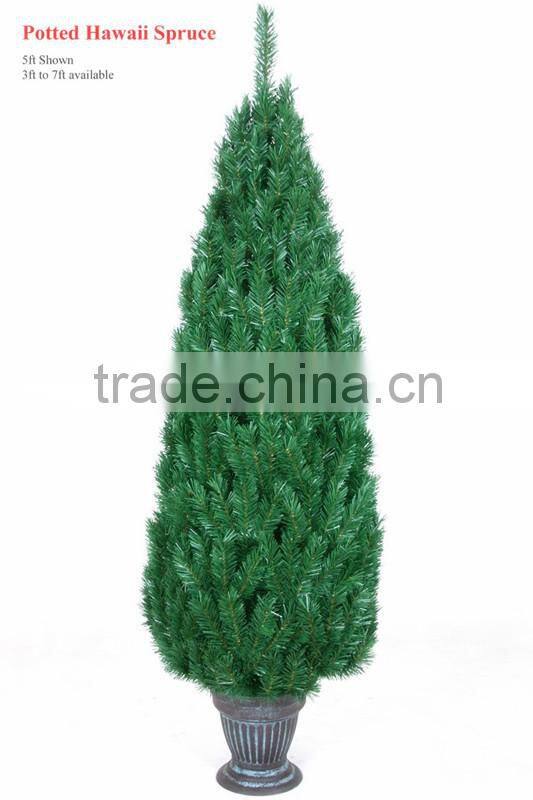 7ft PVC Snowdrift Fraser Fir Christmas tree as christmas office decoration/Large Christmas Tree with MountainKing Style
