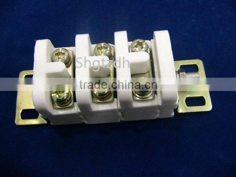 Electrical ceramic wire connector