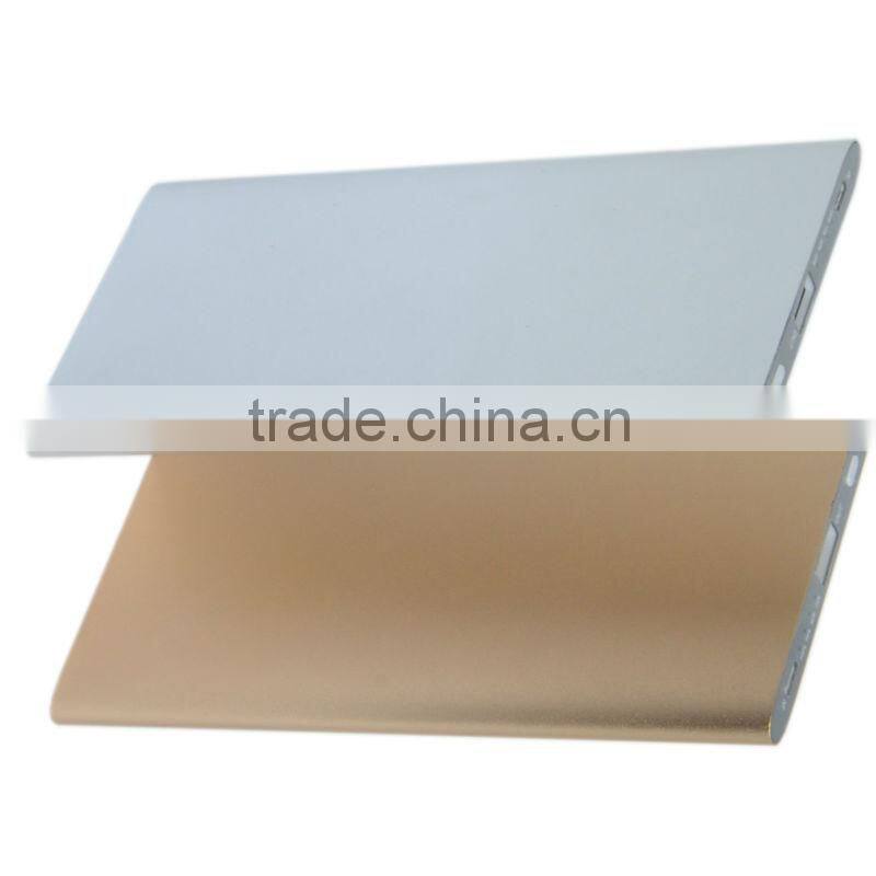 hot new products for 2015 ultra thin power bank 5000mah 3 in 1 power bank