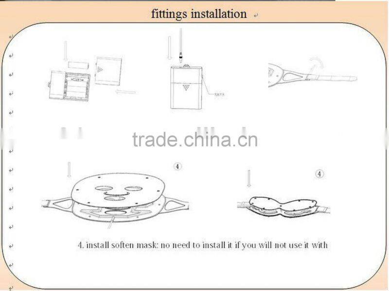 F-282 Led skin rejuvenation mask