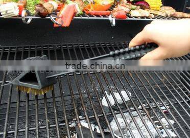 new design bbq grill cleaning brush, multi function clean brush